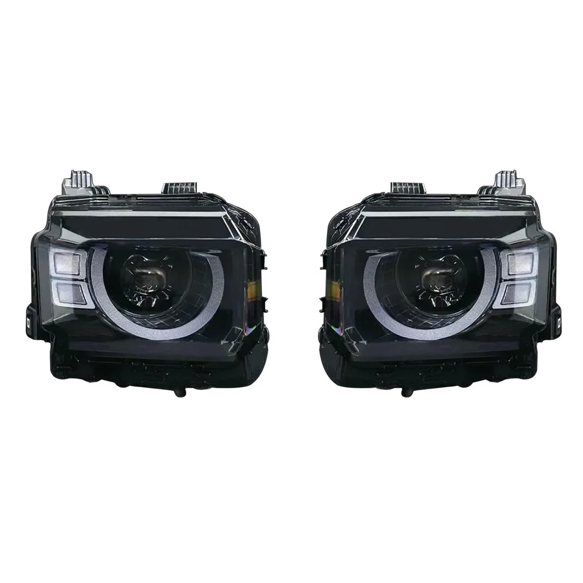 For LED Headlight Assembly Jetour Traveler Shanhai T2 Modified Defender Style Car Light