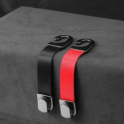 Car Headrest Hooks Hanger for Bags Seat Back Organizer Holder Clips Auto Fastener Hooks Car Storage Interior Accessories