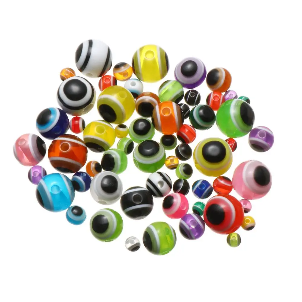 مجموعة من حبات الصيد مع عين السمكة ، مادة مضيئة ، 6 ، 8 ، كيس واحد ، تصنعه بنفسك ، تصنعه بنفسك ، تصنعه بنفسك #1