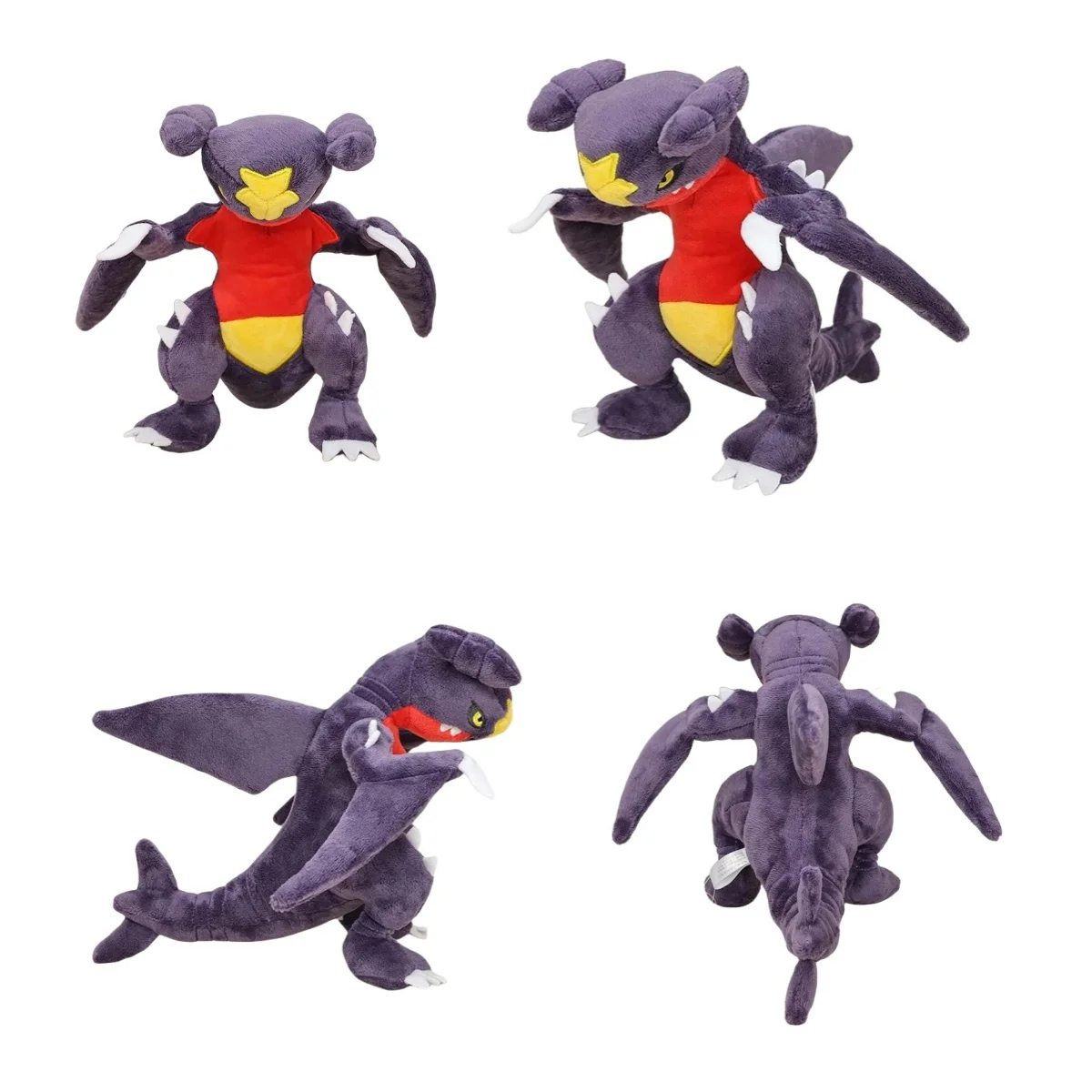 Pokemon Garchomp Plush Gabite Evolution Stuffed Doll Gible Plushies Cool Anime Toys Hobbies Kawaii Room Deocr Kid's Xmas Gifts