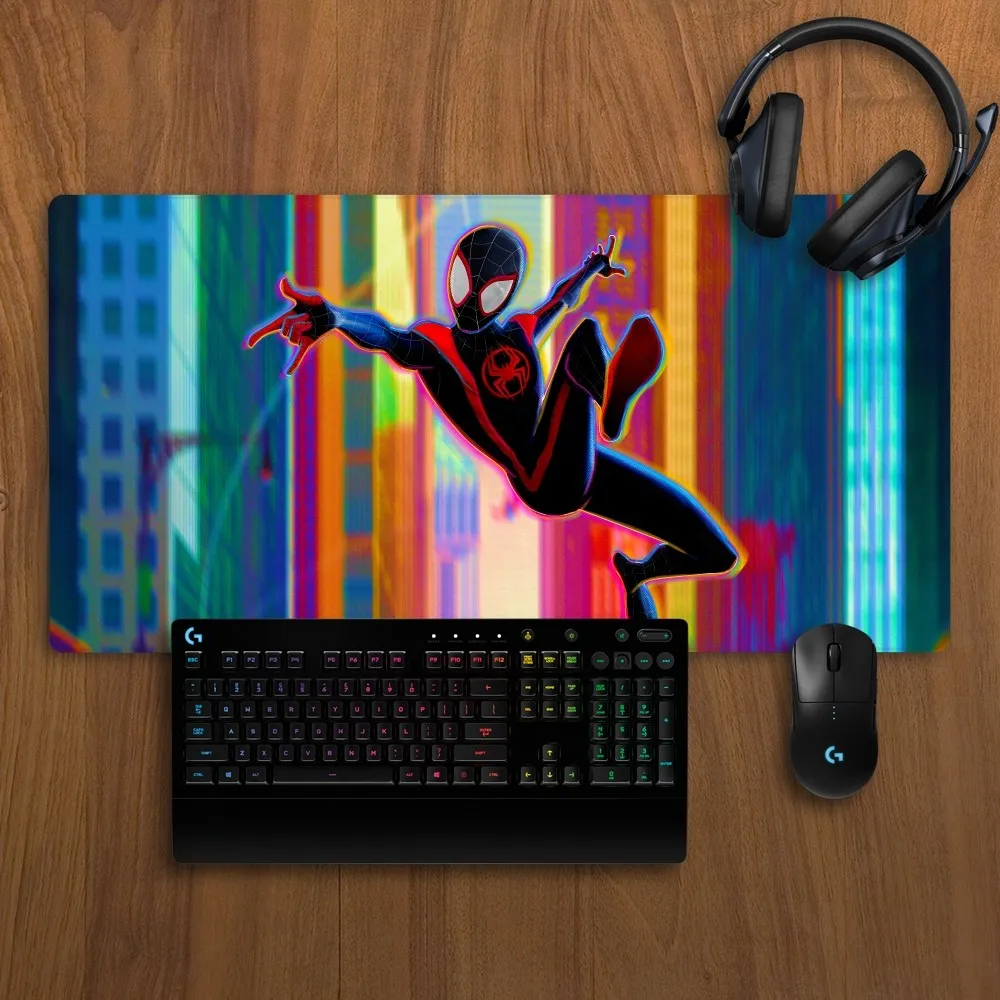 MINISO Spiderman Mousepad Non-slip Lockedge Office Student Gaming Thickened Large Writing Pad Cushion