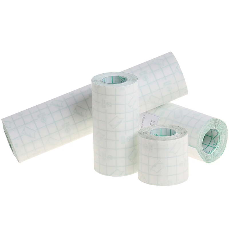 

1 рулон, водонепроницаемая клейкая повязка для ванны из искусственной кожи, медицинская фиксирующая лента, повязка