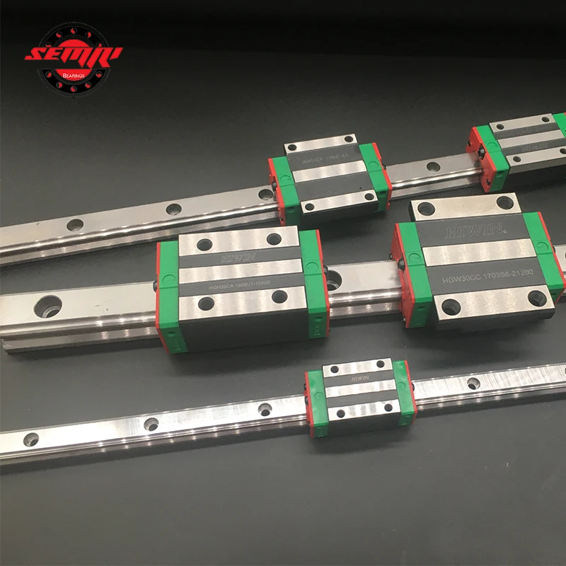 Anti Friction Accuracy Linear Guide And Carriage Block Bearing HGH20CC