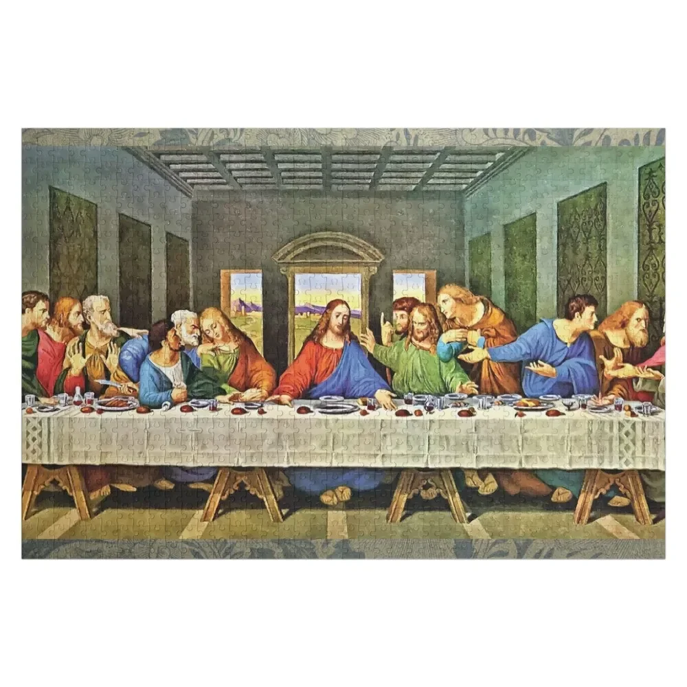 

The Last Supper Jigsaw Puzzle Personalized Gift Married Personalized Baby Toy Puzzle