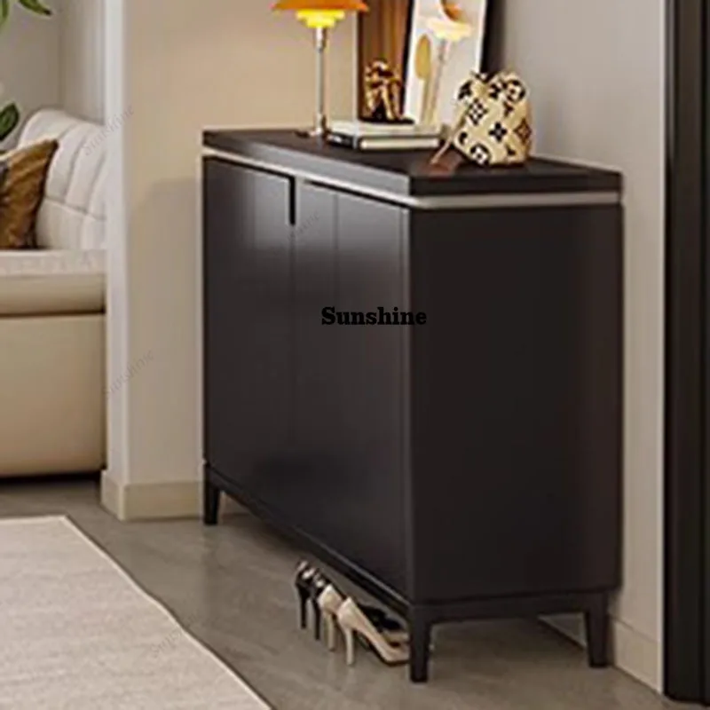 Mirror Cupboard Shoe Shelf Rotating Display Filing Cabinets Smart Shoe Cabinet Slippers Garden