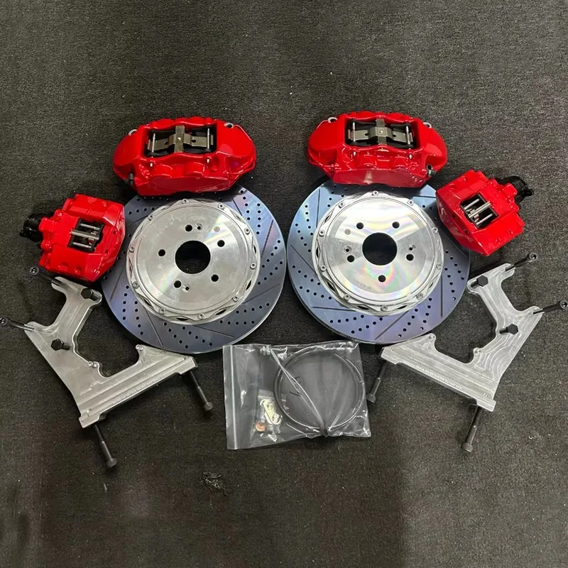 Custom Big Brake Kit GT4 Brake Calipers 4 Pot Electro-Hydraulic Calipers