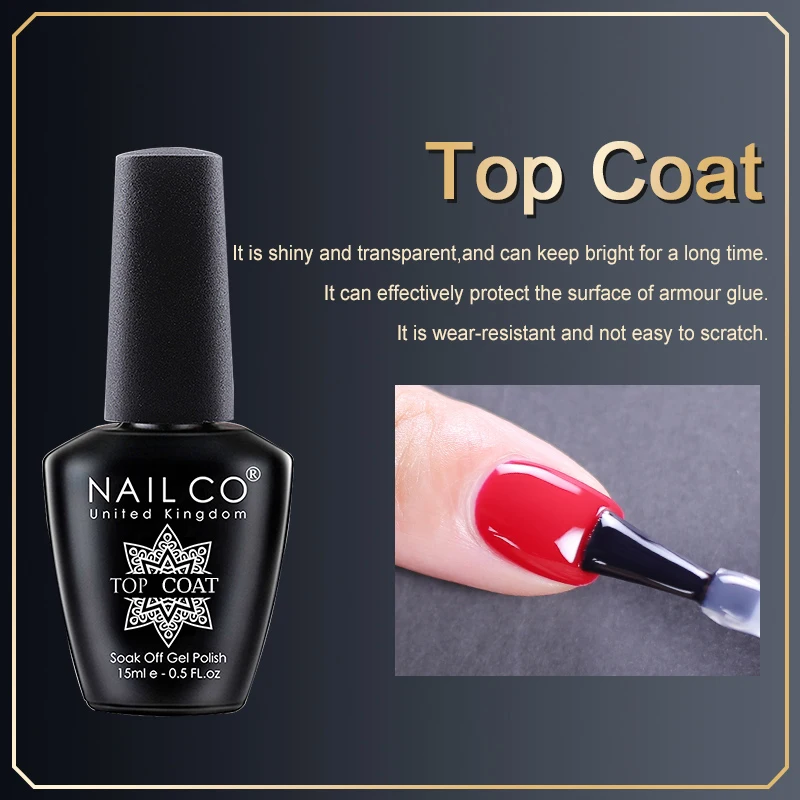 NAILCO Winter Color Gel Nail Polish Vernis Semi Permanent UV Gel Polish For Nail Art Gel Manicure TOP BASE Nail Glue Varnish