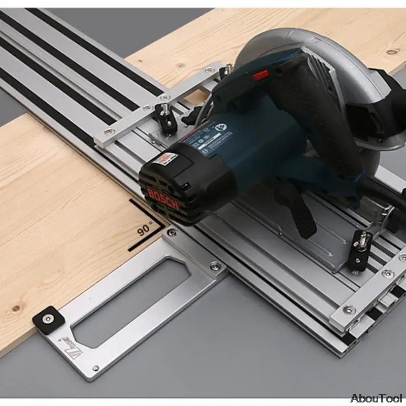 

Woodworking 90-Degree Right-Angle Rail Electric Circular Saw Engraving Machine Opening Board Auxiliary Rail Suitable For Makita