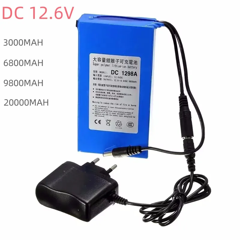 

Large capacity polymer lithium battery 12v monitoring LED light box street lamp solar light strip charging battery