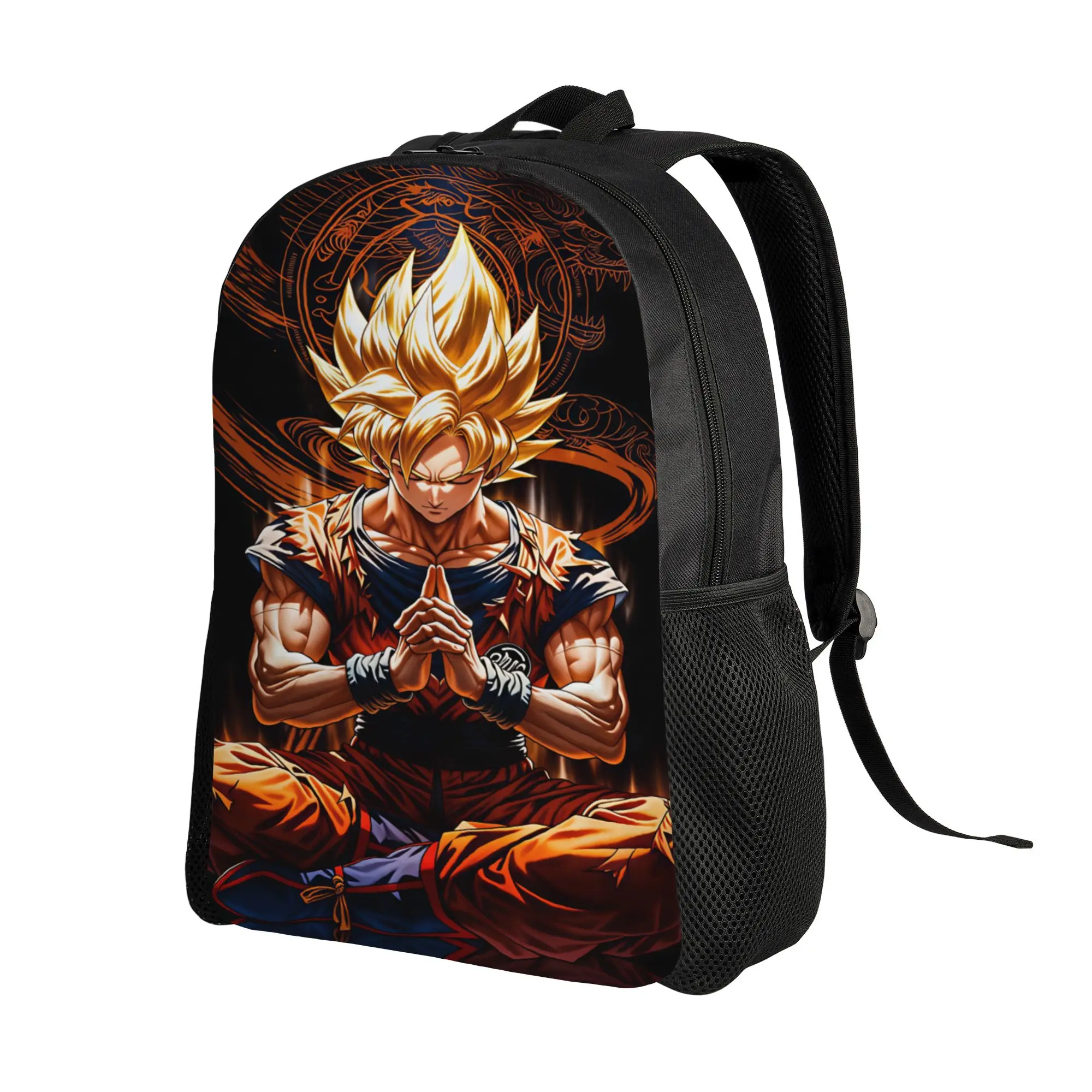 Son Goku Backpack Dragons Balls Elegant Backpacks Student College Big High School Bags Design Rucksack