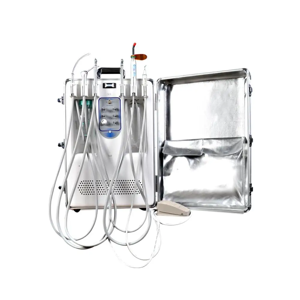 

Dental Equipment CE Certificated High Quality Mini Veterinary Equipment Portable Dental Unit