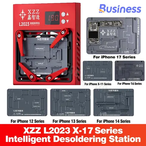 Xinzhizao XZZ L2023 Station de dessoudage de préchauffage pour iPhone X-17PM Android Dot Matrix carte mère puce outils de réparation de soudure