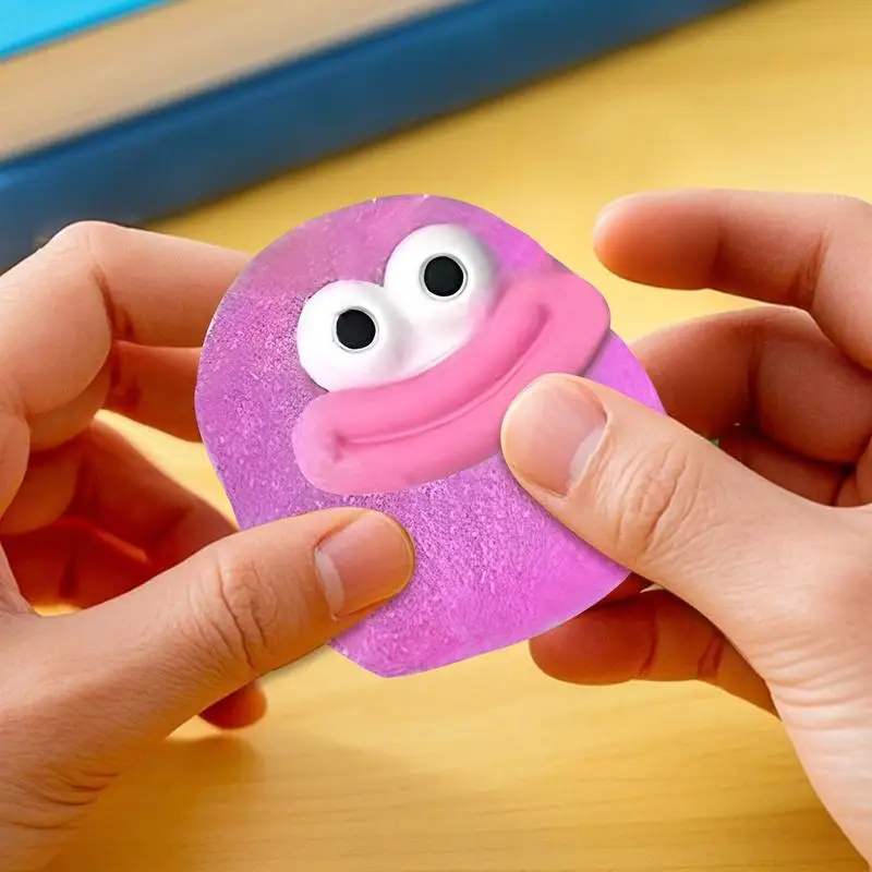 Knijpspeelgoed voor kinderen Worstmond Hand Relax Speelgoed Langzaam rebound-spel Relax-activiteit voor kinderen Volwassenen Zintuiglijk spelen Reisschool