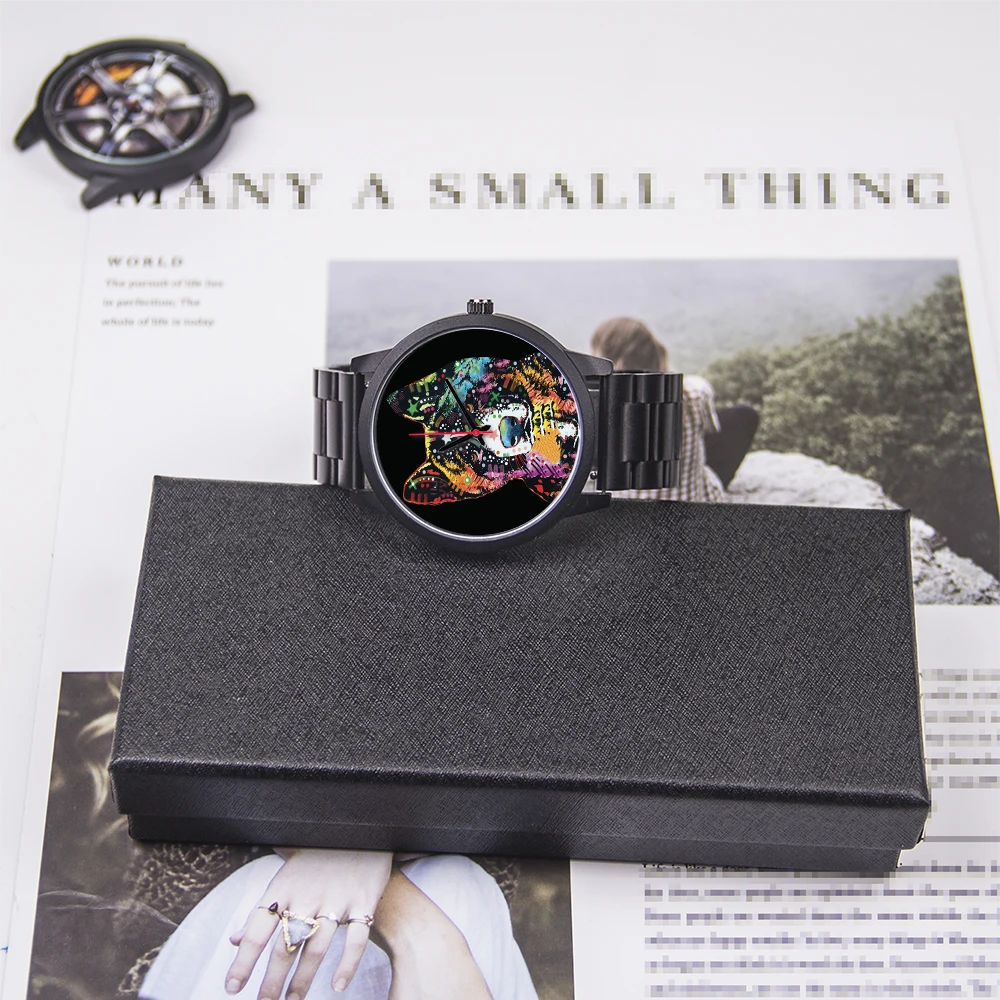 Jam Tangan Universal 45/38 mm Dial Personalisasi untuk Wanita, Gelang Jam Tangan untuk Pria, Jam Tangan Quartz Rose Gold