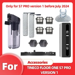 Roller For Tineco Floor One S7 Pro Version1 Part Scraping Strip Lid Roller Brush Cover Clean Dirty Water Tank Filter Accessories
