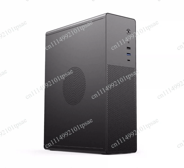 C1+ Desktop Computer Case M-ATX Small Form Factor Motherboard Desktop Mini Portable Small Case TFX