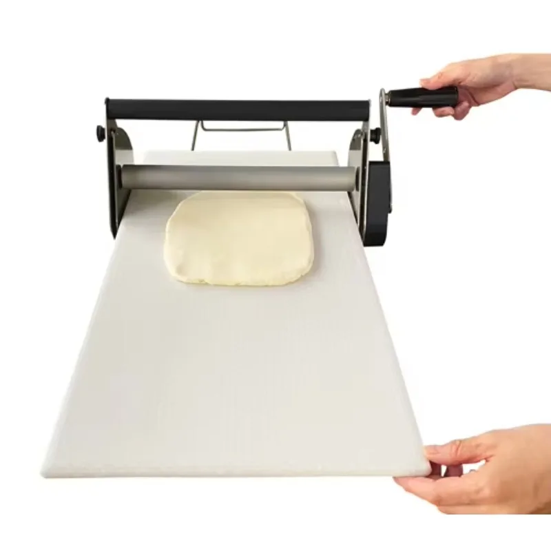 

2025Commercial Home Use Small Table Top Pizza Croissant Pastry Dough Sheeter Roller Machine Bakery Equipment