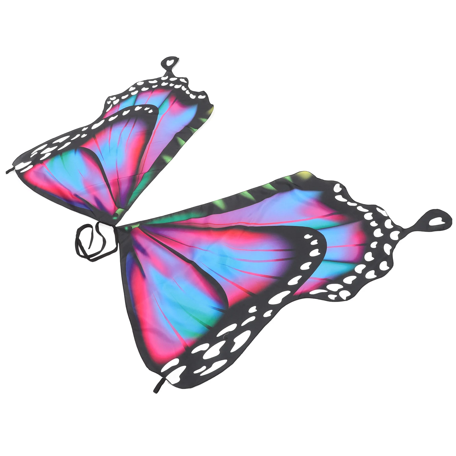 Skrzydła motyla peleryna szal dla dzieci lekki kostium na Halloween cosplay imprezę przebranie skrzydła motyla rekwizyt dla dzieci