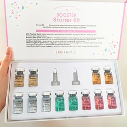 Korea 8ml BB Cream Glow Serum Starter Kit Facial Niacinamide/Hyaluronic Acid Foundation Moisturizing Skin Care Beauty