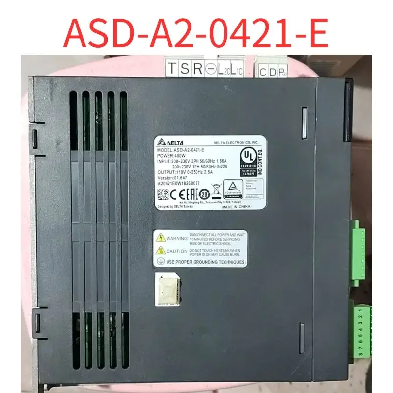 Second-hand Servo driver ASD-A2-0421-E