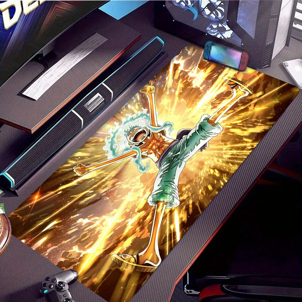 

1 шт. коврик для мыши с крутым аниме-узором Sea King, прозрачный игровой коврик для мыши с высокой насыщенностью цвета, большой коврик для компьютерного стола, подходит