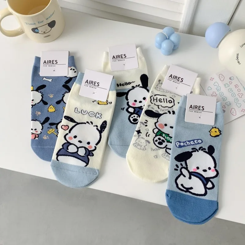 

Japanese-style new children's cartoon sock and sock machine. Soft and cute cotton short socks and cotton socks.