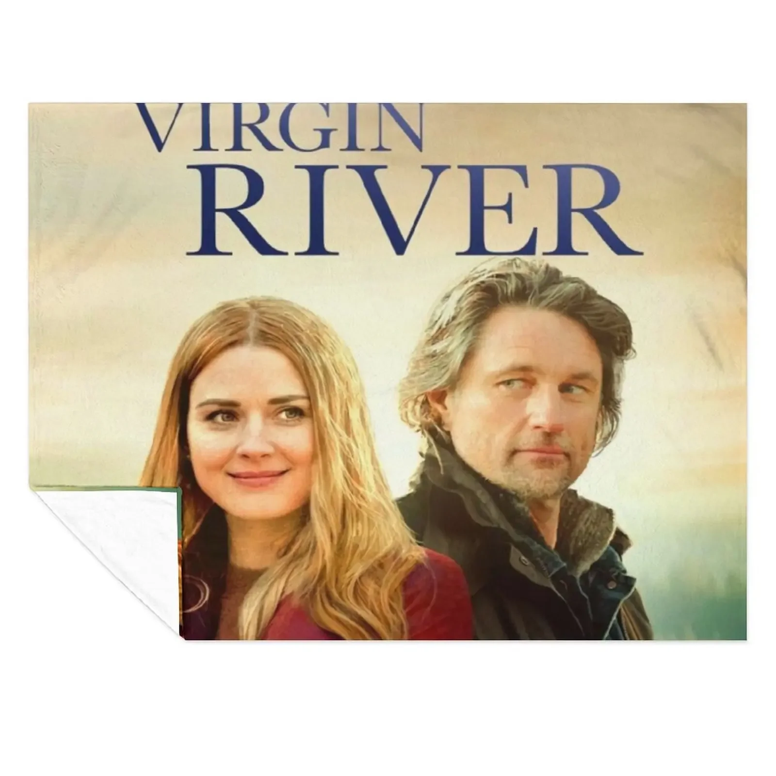 

Virgin river Throw Blanket Soft Plaid Flannel sofa bed Hair Blankets