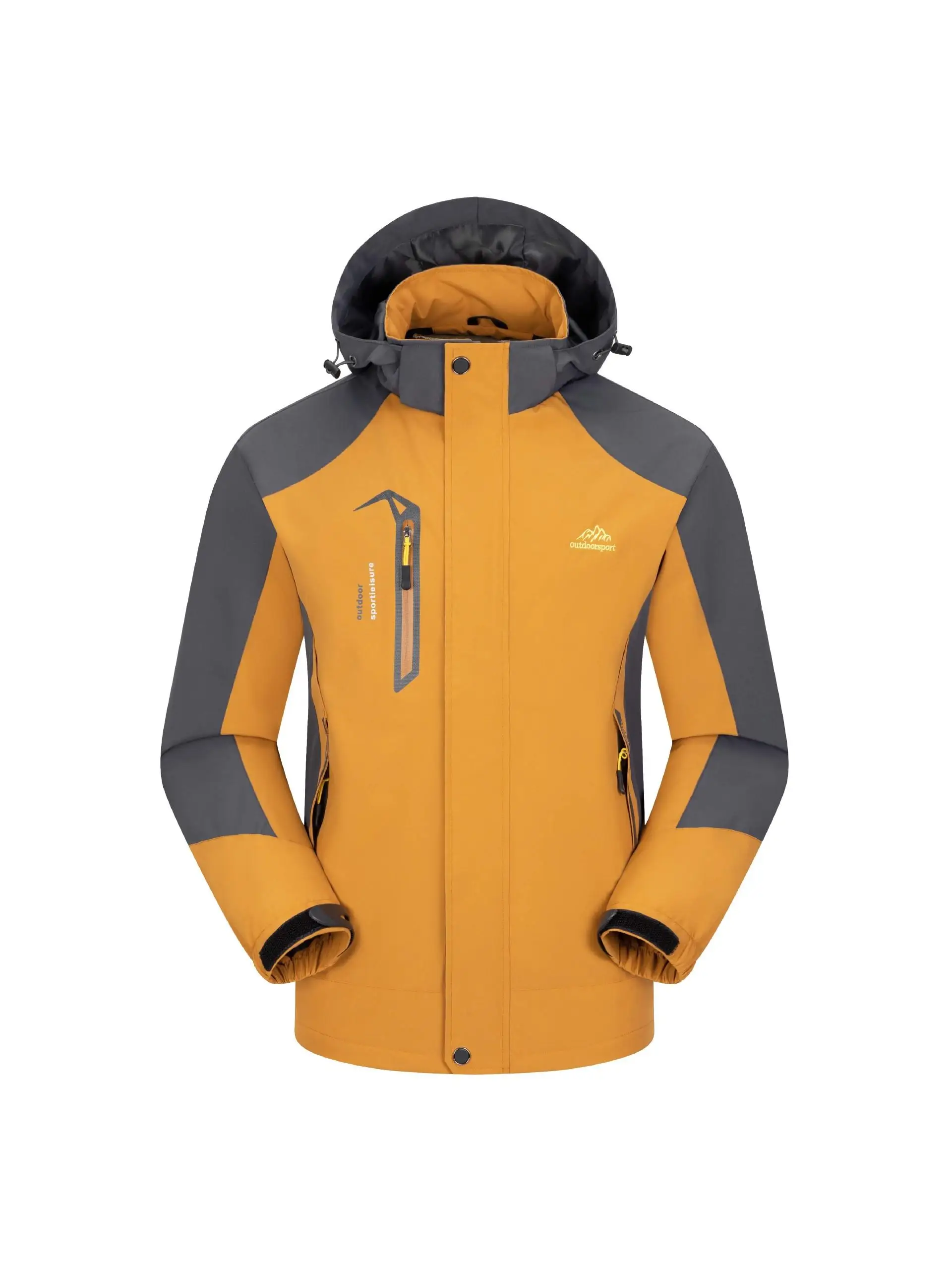 

Thin Windproof Outdoor Climbing Clothes Men's Faionable Windbreaker Jaet BuPaiDui Mainstr Loose Fit Non-Waterproof