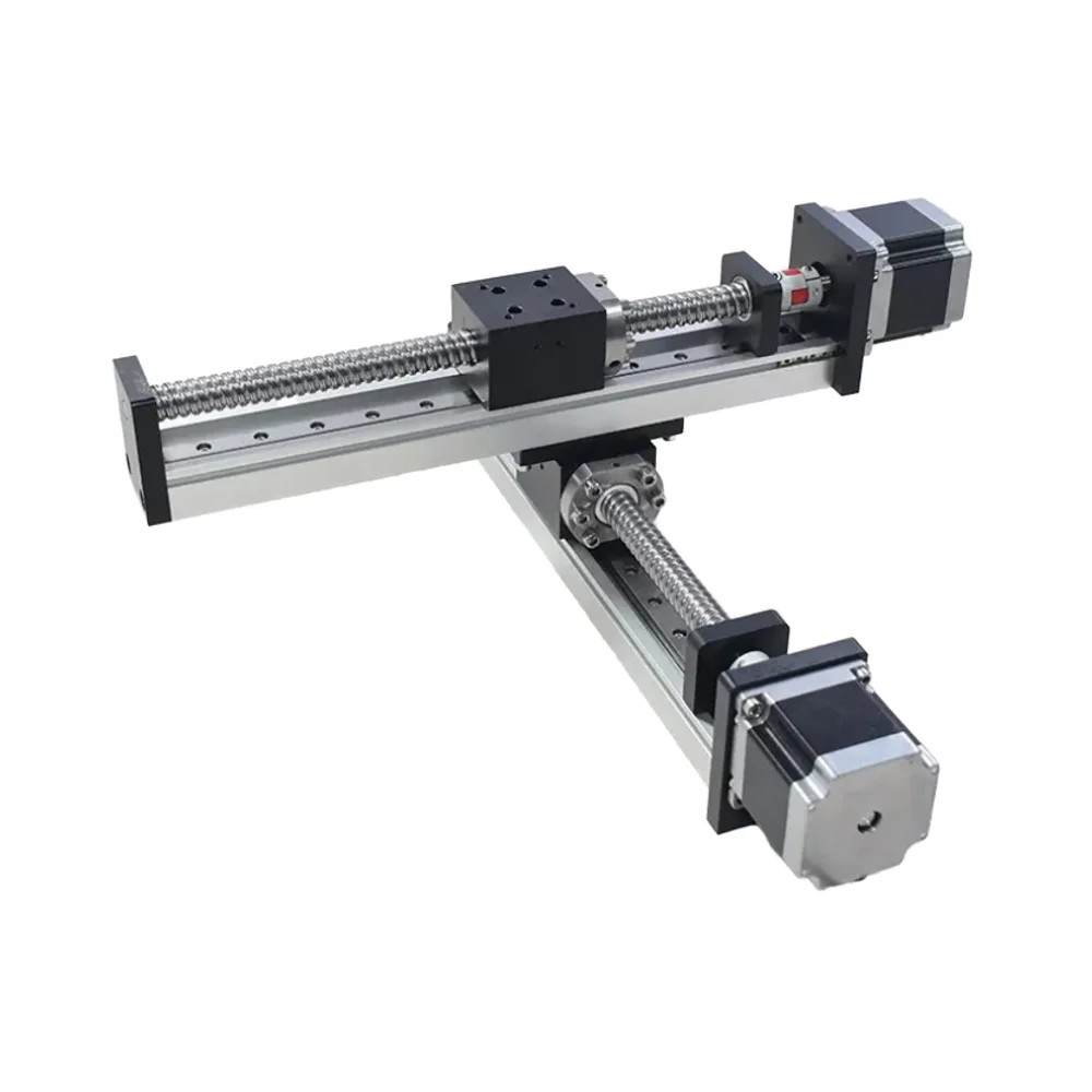 RXSN40 QRXQ Modulo binario a vite con lunghezza personalizzabile con struttura XYZ ad alta precisione con cuscinetto centrale servomotore passo-passo a basso rumore