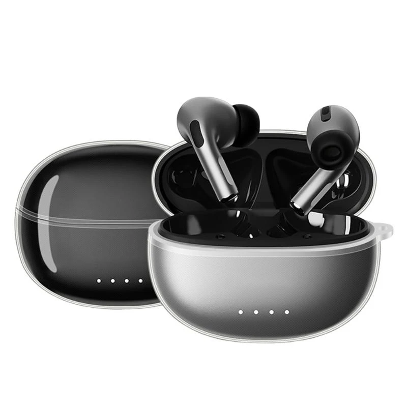 Cubierta concha manga piel suave TPU para lp5 auriculares antislip inoportuno caja impermeable