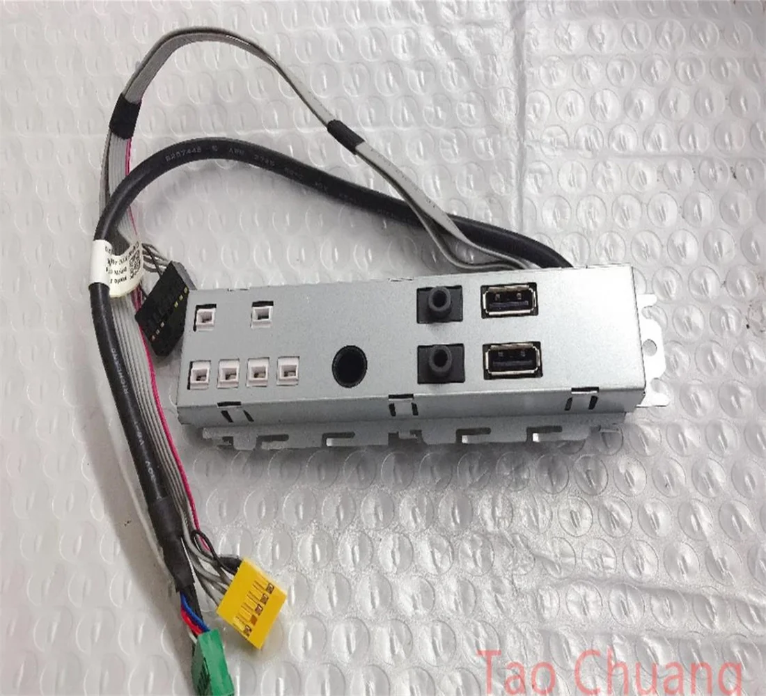 

Для Dell Optiplex 390 3010 SFF передняя USB аудио светодиодная панель в сборе 9F4N6 09F4N6