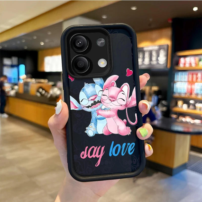 Miękkie etui na telefon Disney Stitch dla Redmi Note 13 12 Pro Plus 5G Note 13 12 11 10 9 Pro 12C 10C 9C A2 A1 Silikonowe etui ochronne