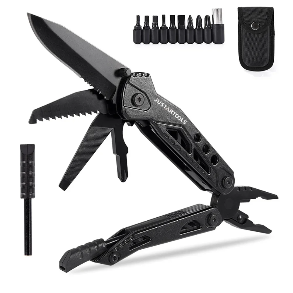 

Multifunction Stainless Pocket Knife Pliers Steel Multi-tool Mini Portable for Hunting Camping Survival Outdoor Folding Knife