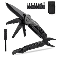 Multifunction Stainless Pocket Knife Pliers Steel Multi-tool Mini Portable for Hunting Camping Survival Outdoor Folding Knife