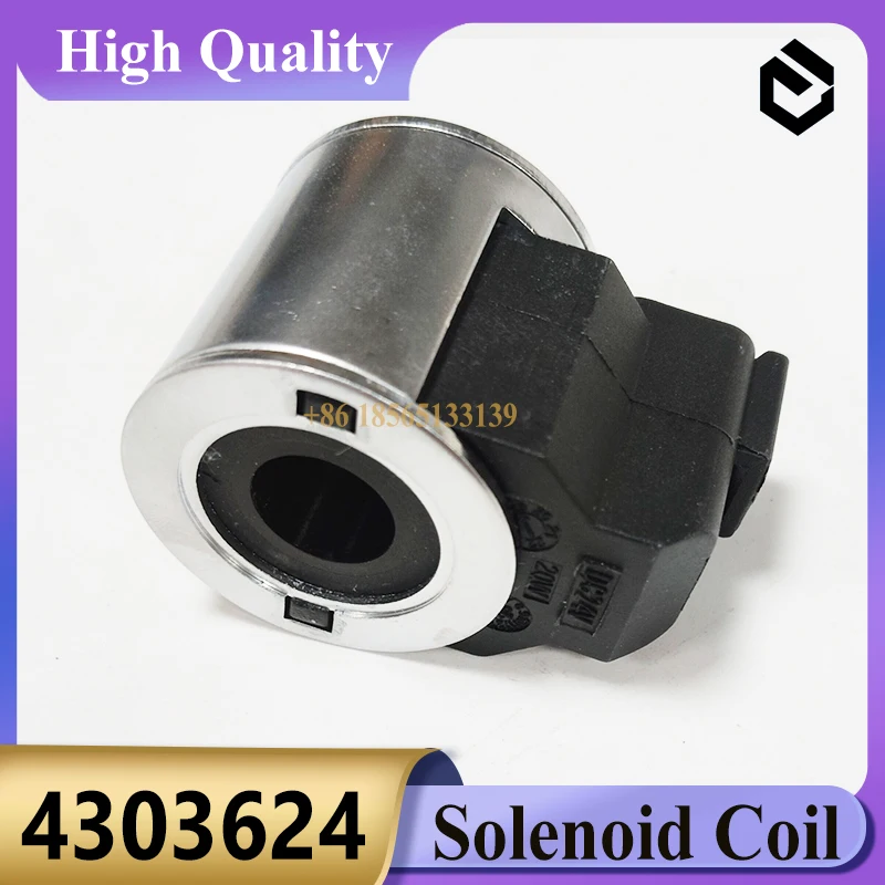 Bobina de solenoide de válvula solenoide 24V 4303624 4303624 para repuestos de bobina de solenoide HydraForce