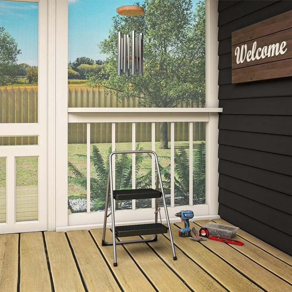 مقعد قابل للطي بسعة 200 رطل، سطح غير قابل للانزلاق، خفيف الوزن للاستخدام في المطبخ المنزلي والحمام