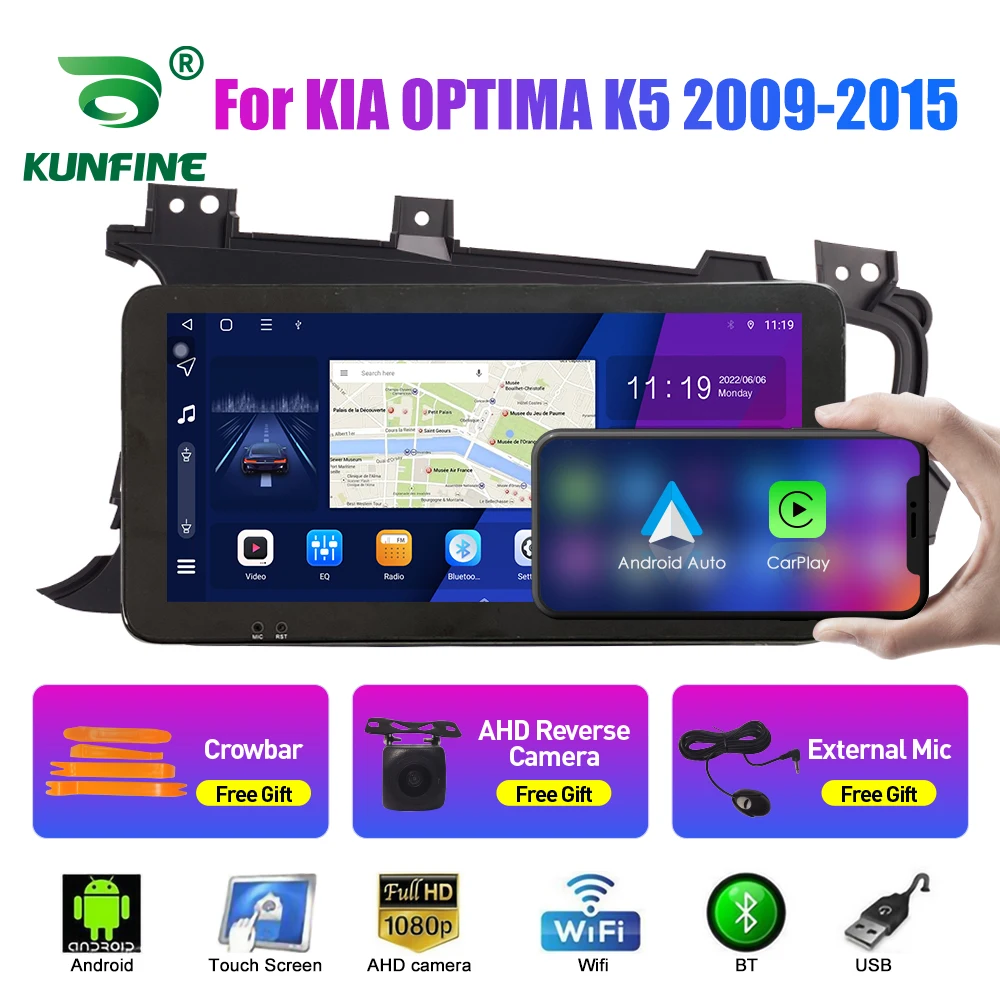 

10.33 Inch Car Radio For KIA OPTIMA K5 2009-2015 2Din Android Octa Core Car Stereo DVD GPS Navigation Player QLED Screen Carplay