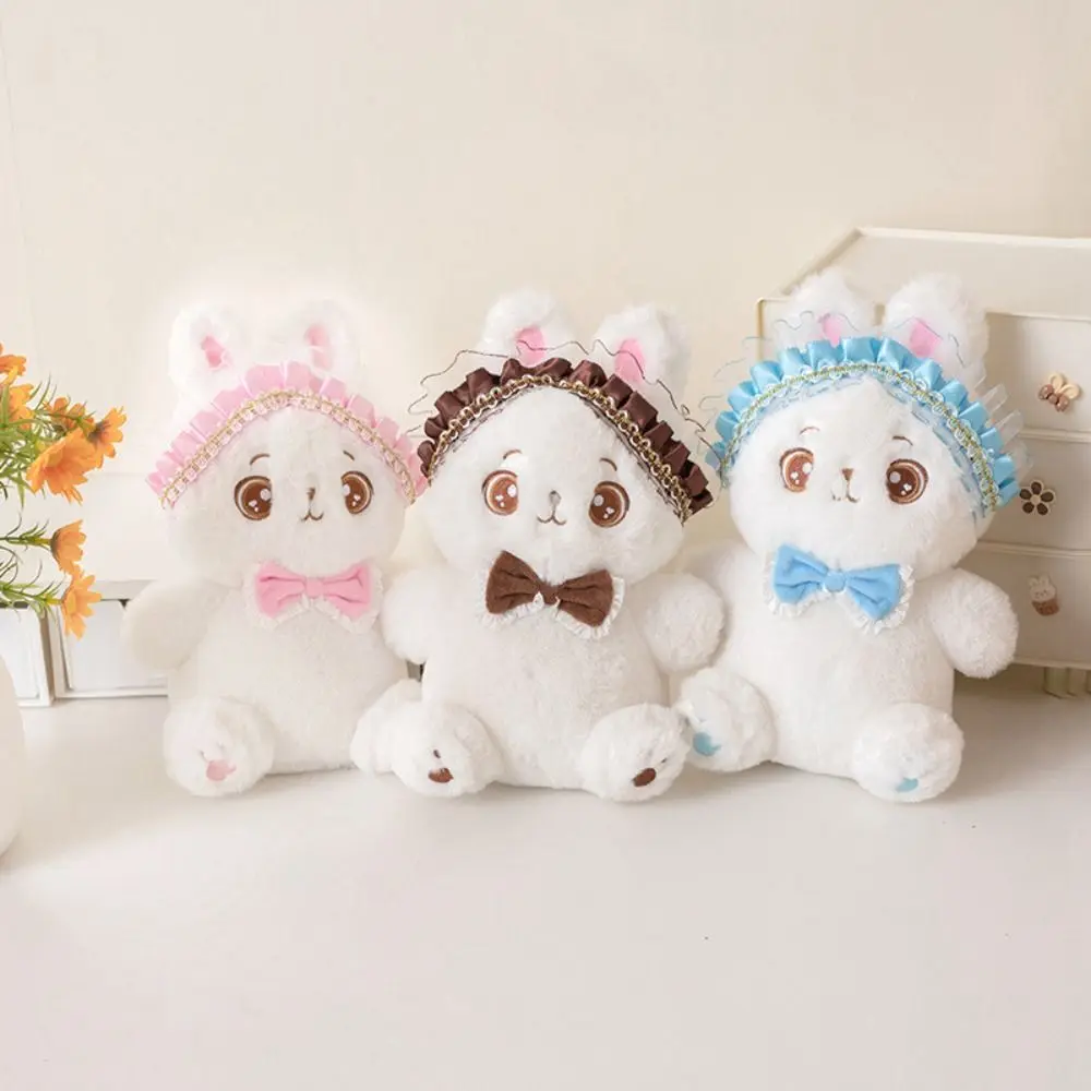 

PP Cotton Lolita Rabbit Plush Toy Interactive Fluffy Bunny Stuffed Doll Cartoon Collection Stuffed Animal Fun Doll