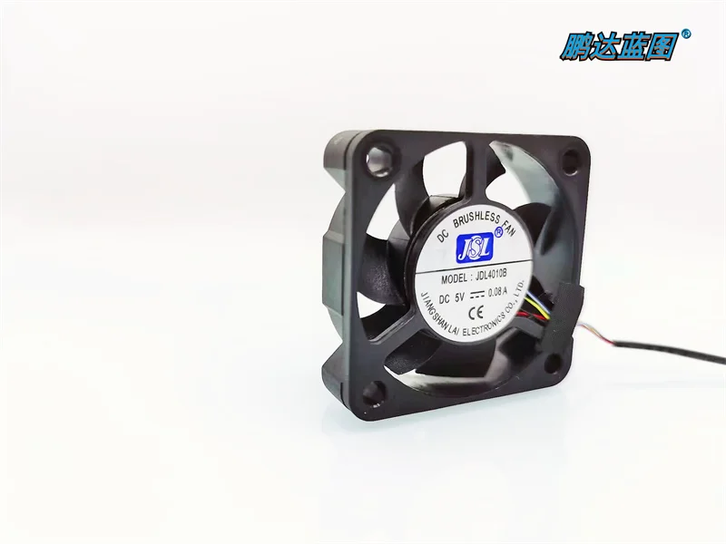 JDL4010b-ダブルボールベアリング4010 DC,5v,0.08a,温度制御,pwm,4cm, 40*40*10mm