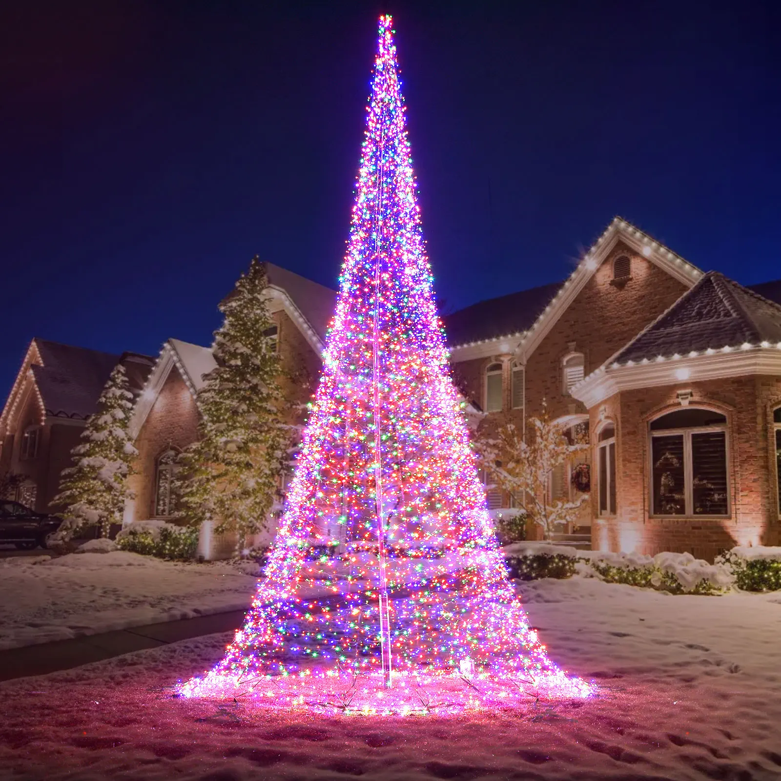 

Portable Wholesale High Quality 10ft 23ft 33ft Light Emitting Diode Flagpole Outdoor Christmas Tree Ornaments