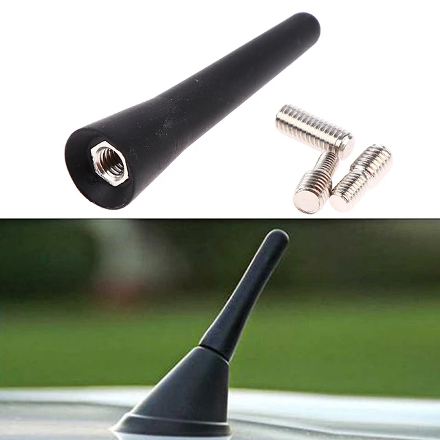 Universal Car Antenna 6.5 Cm 2.5 Inch Small Short Auto Aerial Mini Car Radio Accessories FM AM Inputs M5 M6 Auto Antenna AliExpress