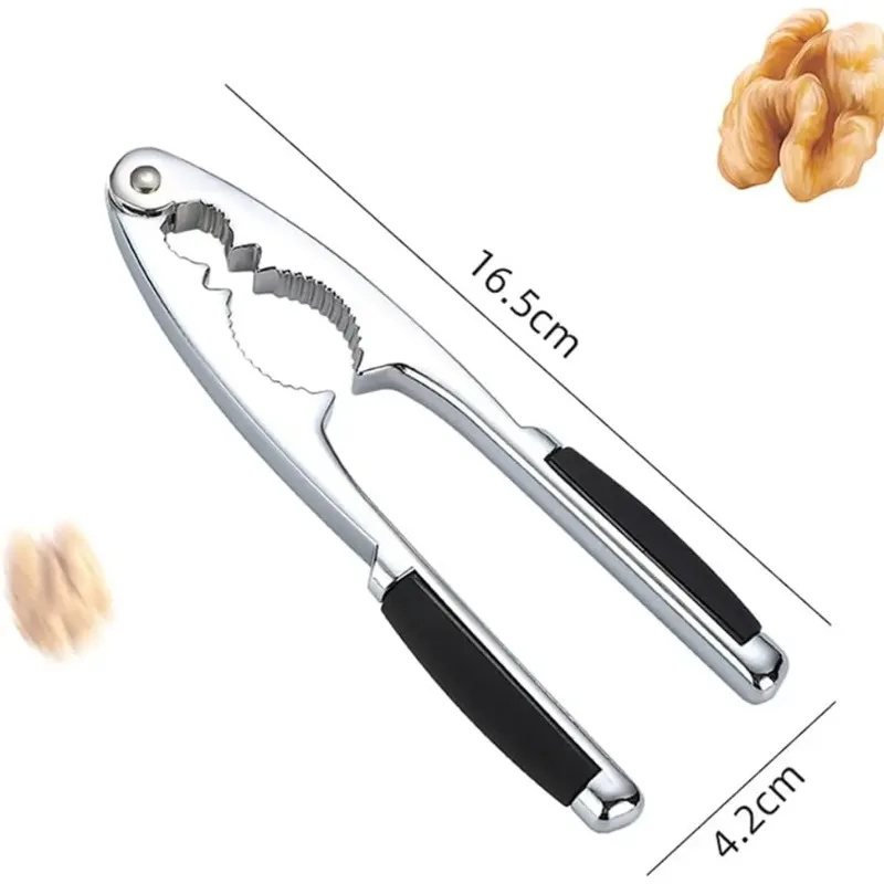 Pinzas para nueces, pinzas para nueces de nogal, pinzas para almendras, avellanas, nueces pecanas, herramientas multifuncionales para abrir cáscaras