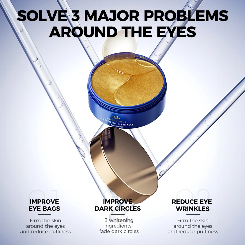 

EXPRESSIONS Gold Firming Eye Mask 60pcs