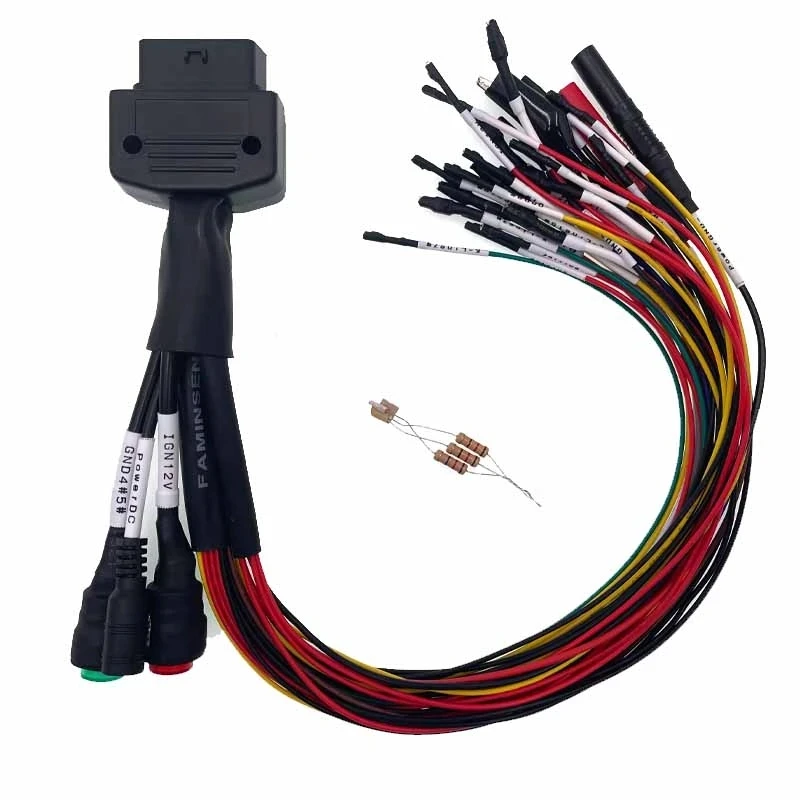 ECU Full Protocol OBD2 Jumper Breakout Tricore Cable ECU Programming for ECU Chip Tunning Tools For MPPS VVDI MB Openport Kess