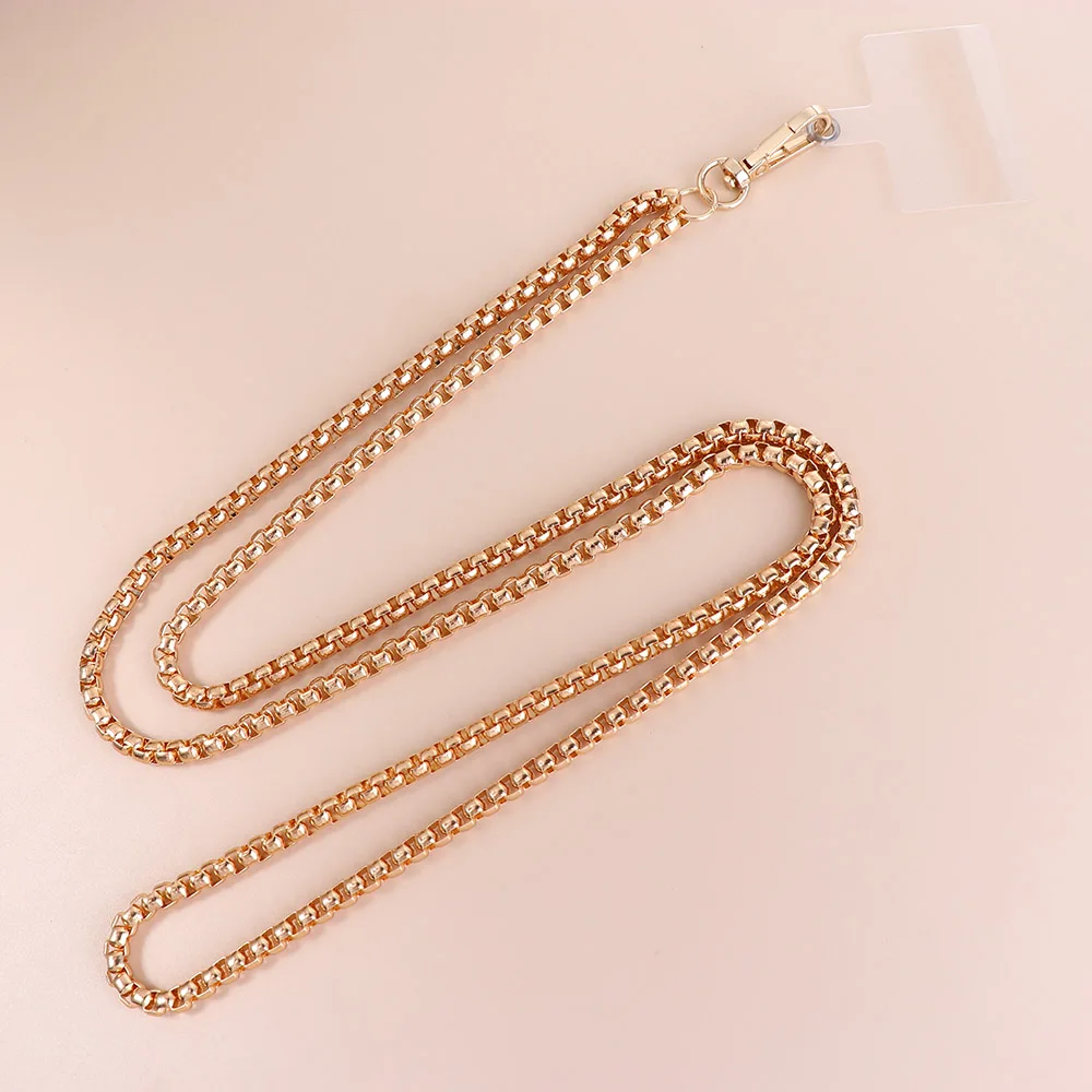 

Long Pendant Hanger Bag Chain Phone Charm Metal Phone Case Hanging Phone Neck Straps Crossbody Phone Chain Phone Straps