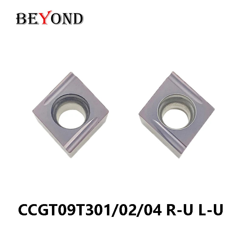 BEYOND CCGT09T301R CCGT09T302R CCGT09T304R-U OY880A Carbide Inserts CCGT 09T301 09T302 09T304 Processing Stainless Lathe Cutter