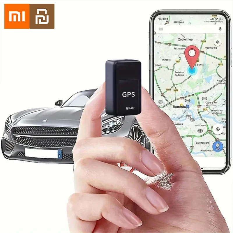 Localizador Gps Xiaomi remoto pequeño fuerte magnético coche vehículo antirrobo y prevención de pérdidas rastreador artefacto de seguimiento de coche Gf-07