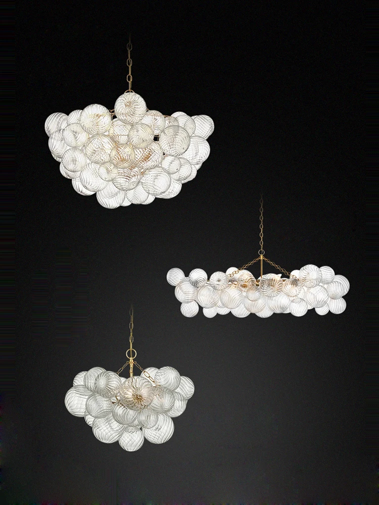 Led Bubble Series Ceiling Chandelier Lighting Hanging Lamps Lustre Hanging Lamps Suspension Luminaire
