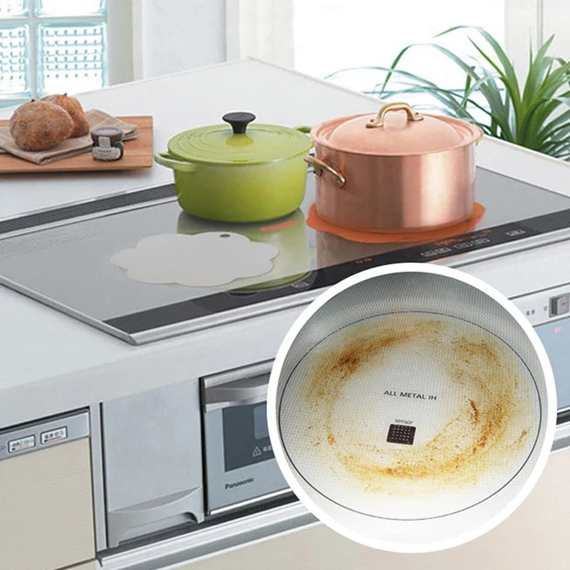 1PC Stove Mat Pad Induction Cooktops Magnetic Non-slip Silicone Scratch Protector Heat Resistance For Induction Cooker
