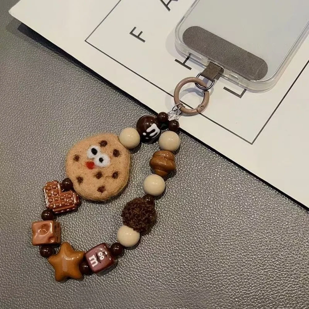 

[Lw] цепочка для мобильного телефона, плюшевый браслет с медведем, подвеска на запястье, сумка, кукла, мультяшная цепочка, анти-потерянная